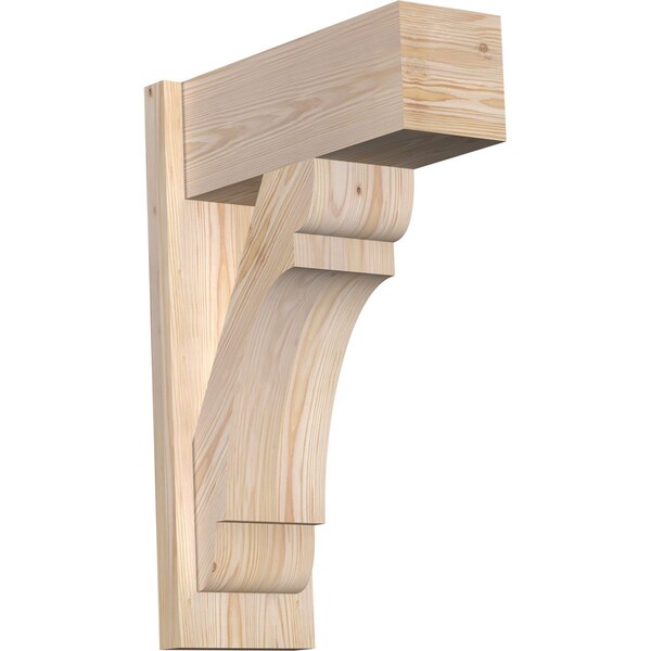 Ekena Millwork Olympic Block Smooth Outlooker, Douglas Fir, 7 1/2"W x 18"D x 26"H OUT08X18X26OLY05SDF - main